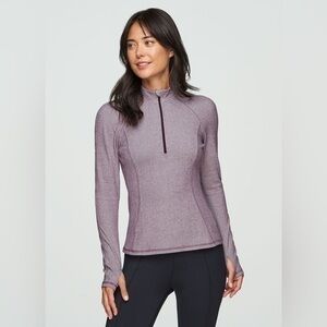 ✨ Avalanche Aspen 1/4 Zip Long Sleeve Top EUC